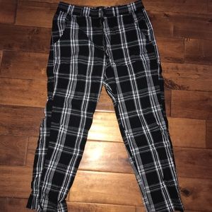 Hollister Plaid Pants